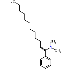 N,n-dimethyl-1-phenyl-dodecan-1-amineStructure,18686-19-6Structure N,n-dimethyl-1-phenyl-dodecan-1-amine Structure,18686-19-6Structure