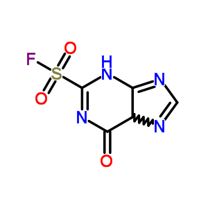 6-Oxo-3,5-dihydropurine-2-sulfonyl fluorideStructure,1869-09-6Structure 6-Oxo-3,5-dihydropurine-2-sulfonyl fluoride Structure,1869-09-6Structure