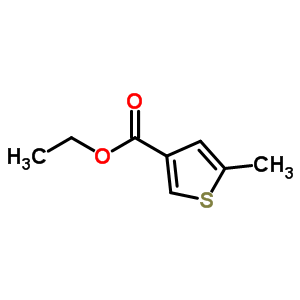 3-Thiophenecarboxylic acid, 5-methyl-, ethyl esterStructure,19163-50-9Structure 3-Thiophenecarboxylic acid, 5-methyl-, ethyl ester Structure,19163-50-9Structure