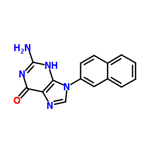 2-Amino-9-naphthalen-2-yl-3h-purin-6-oneStructure,19188-46-6Structure 2-Amino-9-naphthalen-2-yl-3h-purin-6-one Structure,19188-46-6Structure