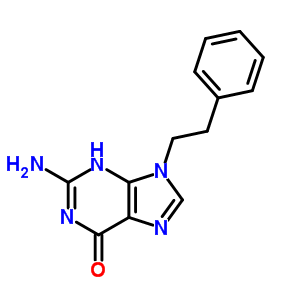 2-Amino-9-phenethyl-3h-purin-6-oneStructure,19188-48-8Structure 2-Amino-9-phenethyl-3h-purin-6-one Structure,19188-48-8Structure