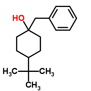 Cyclohexanol,4-(1,1-dimethylethyl)-1-(phenylmethyl)-Structure,19437-30-0Structure Cyclohexanol,4-(1,1-dimethylethyl)-1-(phenylmethyl)- Structure,19437-30-0Structure