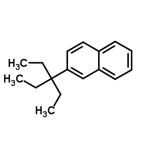 2-(3-Ethylpentan-3-yl)naphthaleneStructure,19990-03-5Structure 2-(3-Ethylpentan-3-yl)naphthalene Structure,19990-03-5Structure