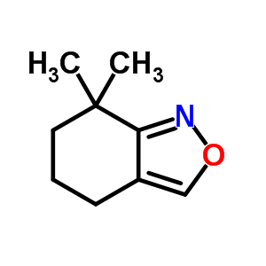 2,1-Benzisoxazole,4,5,6,7-tetrahydro-7,7-dimethyl-(8ci,9ci)Structure,20108-84-3Structure 2,1-Benzisoxazole,4,5,6,7-tetrahydro-7,7-dimethyl-(8ci,9ci) Structure,20108-84-3Structure