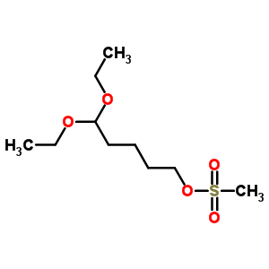 5,5-Diethoxy-1-(methylsulfonyloxy)pentaneStructure,202577-28-4Structure 5,5-Diethoxy-1-(methylsulfonyloxy)pentane Structure,202577-28-4Structure
