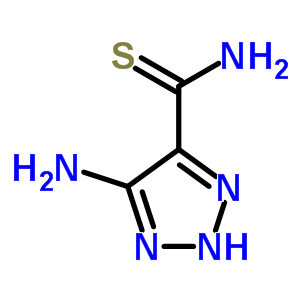 5-Amino-2h-triazole-4-carbothioamideStructure,20271-23-2Structure 5-Amino-2h-triazole-4-carbothioamide Structure,20271-23-2Structure
