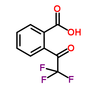 Benzoic acid, 2-(trifluoroacetyl)-(9ci)Structure,203124-56-5Structure Benzoic acid, 2-(trifluoroacetyl)-(9ci) Structure,203124-56-5Structure