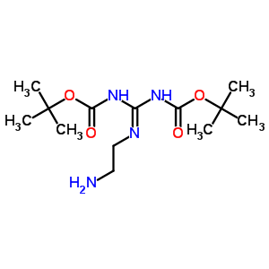 2-(2-Aminoethyl)-1 3-di-boc-guanidineStructure,203258-44-0Structure 2-(2-Aminoethyl)-1 3-di-boc-guanidine Structure,203258-44-0Structure