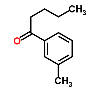 1-間甲苯-1-戊酮結(jié)構(gòu)式_20359-57-3結(jié)構(gòu)式