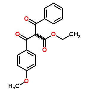 a-苯甲?；?4-甲氧基-b-氧代苯丙酸乙酯結構式_20365-00-8結構式
