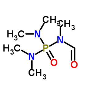 Formamide,n-(bis(dimethylamino)phosphinyl )-n-methyl -Structure,20583-06-6Structure Formamide,n-(bis(dimethylamino)phosphinyl )-n-methyl - Structure,20583-06-6Structure