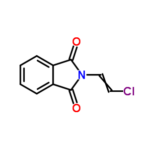 2-(2-Chloroethenyl )isoindole-1,3-dioneStructure,20583-44-2Structure 2-(2-Chloroethenyl )isoindole-1,3-dione Structure,20583-44-2Structure
