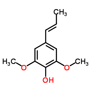 Phenol ,2,6-dimethoxy-4-(1e)-1-propenyl -Structure,20675-95-0Structure Phenol ,2,6-dimethoxy-4-(1e)-1-propenyl - Structure,20675-95-0Structure