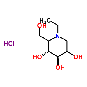 N-ethyldeoxynojirimycin hydrochlorideStructure,210241-65-9Structure N-ethyldeoxynojirimycin hydrochloride Structure,210241-65-9Structure