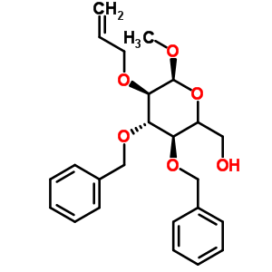Methyl 2-O-Allyl-3,4-Di-O-BenzylhexopyranosideStructure,210297-56-6Structure Methyl 2-O-Allyl-3,4-Di-O-Benzylhexopyranoside Structure,210297-56-6Structure