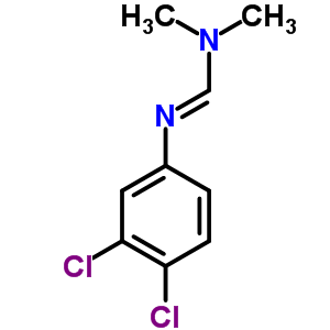 Methanimidamide, n-(3,4-dichlorophenyl)-n,n-dimethyl-Structure,2103-44-8Structure Methanimidamide, n-(3,4-dichlorophenyl)-n,n-dimethyl- Structure,2103-44-8Structure