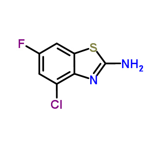 2-Benzothiazolamine,4-chloro-6-fluoro-(9ci)Structure,210834-98-3Structure 2-Benzothiazolamine,4-chloro-6-fluoro-(9ci) Structure,210834-98-3Structure