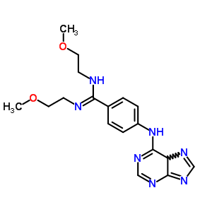 N,n-bis(2-methoxyethyl)-4-(5h-purin-6-ylamino)benzenecarboximidamideStructure,21267-83-4Structure N,n-bis(2-methoxyethyl)-4-(5h-purin-6-ylamino)benzenecarboximidamide Structure,21267-83-4Structure