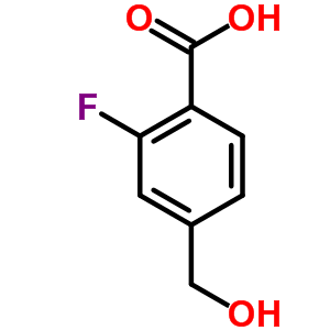2-Fluoro-4-(hydroxymethyl)benzoic acidStructure,214554-18-4Structure 2-Fluoro-4-(hydroxymethyl)benzoic acid Structure,214554-18-4Structure