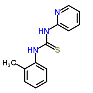 Thiourea,n-(2-methylphenyl)-n-2-pyridinyl-Structure,21487-27-4Structure Thiourea,n-(2-methylphenyl)-n-2-pyridinyl- Structure,21487-27-4Structure