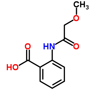 Benzoic acid, 2-[(methoxyacetyl)amino]-(9ci) Structure,215102-53-7Structure