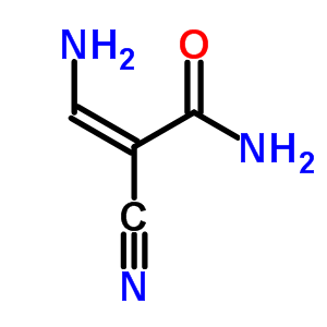 3-氨基-2-氰基-2-丙酰胺結構式_21689-52-1結構式