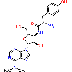 O-demethylpuromycinStructure,21708-87-2Structure O-demethylpuromycin Structure,21708-87-2Structure
