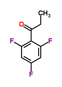 2,4,6-三氟苯丙酮結(jié)構(gòu)式_220141-69-5結(jié)構(gòu)式