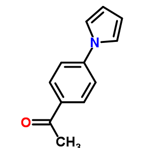 1-(4-吡咯-1-苯基)-乙酮結(jié)構(gòu)式_22106-37-2結(jié)構(gòu)式
