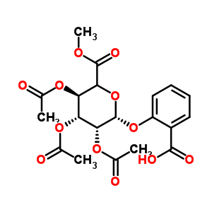 2-Carboxyphenyl Methyl (5xi)-2,3,4-Tri-O-Acetyl-beta-L-Lyxo-HexopyranosiduronateStructure,221287-90-7Structure 2-Carboxyphenyl Methyl (5xi)-2,3,4-Tri-O-Acetyl-beta-L-Lyxo-Hexopyranosiduronate Structure,221287-90-7Structure