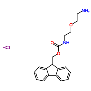 (9H-fluoren-9-yl)methyl (2-(2-aminoethoxy)ethyl)carbamate hydrochlorideStructure,221352-88-1Structure (9H-fluoren-9-yl)methyl (2-(2-aminoethoxy)ethyl)carbamate hydrochloride Structure,221352-88-1Structure