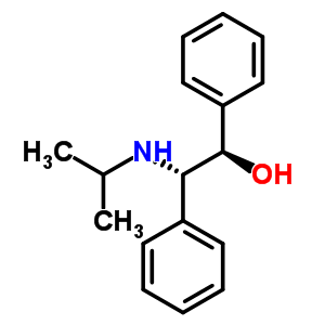 (1R,2s)-2-(isopropylamino)-1,2-diphenylethanolStructure,222555-57-9Structure (1R,2s)-2-(isopropylamino)-1,2-diphenylethanol Structure,222555-57-9Structure