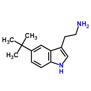 5-叔丁基色胺結(jié)構(gòu)式_222733-86-0結(jié)構(gòu)式