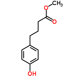 4-Hydroxybenzenebutyric acid methyl esterStructure,22320-10-1Structure 4-Hydroxybenzenebutyric acid methyl ester Structure,22320-10-1Structure