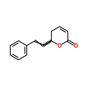2H-pyran-2-one,5,6-dihydro-6-(2-phenylethenyl)-Structure,22639-28-7Structure 2H-pyran-2-one,5,6-dihydro-6-(2-phenylethenyl)- Structure,22639-28-7Structure