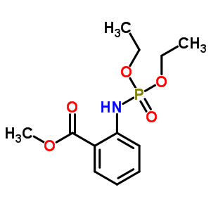 2-[(二乙氧基膦)氨基]-苯甲酸甲酯結(jié)構(gòu)式_22700-45-4結(jié)構(gòu)式