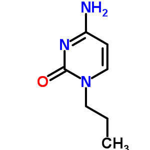 1-丙基胞嘧啶結(jié)構(gòu)式_22919-46-6結(jié)構(gòu)式