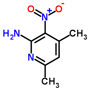 4,6-Dimethyl-3-nitropyridin-2-amine Structure,22934-23-2Structure