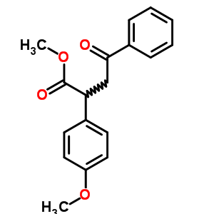 Benzenebutanoic acid, a-(4-methoxyphenyl)-g-oxo-, methyl esterStructure,23073-05-4Structure Benzenebutanoic acid, a-(4-methoxyphenyl)-g-oxo-, methyl ester Structure,23073-05-4Structure