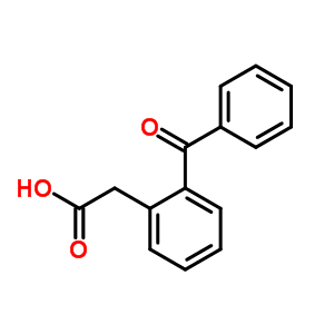 2-Benzoyl benzeneacetic acidStructure,23107-96-2Structure 2-Benzoyl benzeneacetic acid Structure,23107-96-2Structure