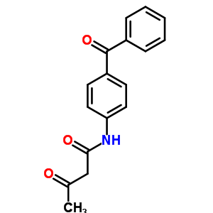 N-(4-苯甲?；交?-3-氧代-丁酰胺結(jié)構(gòu)式_23149-44-2結(jié)構(gòu)式