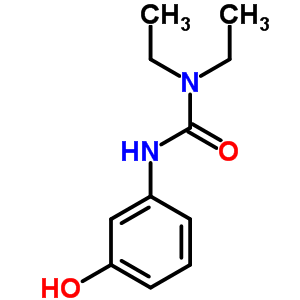 Urea,n,n-diethyl-n-(3-hydroxyphenyl)-Structure,23159-76-4Structure Urea,n,n-diethyl-n-(3-hydroxyphenyl)- Structure,23159-76-4Structure
