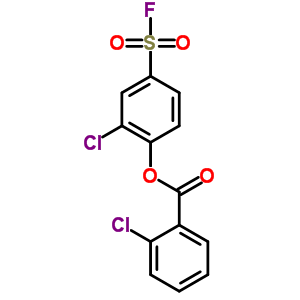 2-氯苯甲酸 2-氯-4-(氟磺?；?苯酯結(jié)構(gòu)式_23379-12-6結(jié)構(gòu)式