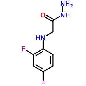 2-(2,4-Difluoroanilino)acetohydrazideStructure,2351-00-0Structure 2-(2,4-Difluoroanilino)acetohydrazide Structure,2351-00-0Structure
