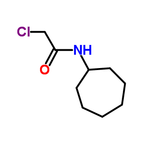 2-Chloro-n-cycloheptylacetamideStructure,23511-50-4Structure 2-Chloro-n-cycloheptylacetamide Structure,23511-50-4Structure