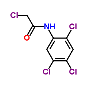 2-Chloro-n-(2,4,5-trichlorophenyl)acetamideStructure,23595-42-8Structure 2-Chloro-n-(2,4,5-trichlorophenyl)acetamide Structure,23595-42-8Structure