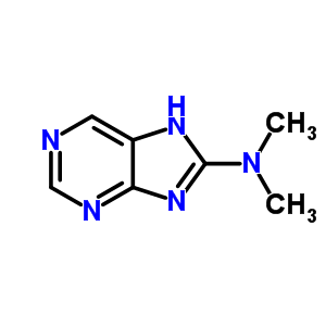 9H-purin-8-amine,n,n-dimethyl-Structure,23687-23-2Structure 9H-purin-8-amine,n,n-dimethyl- Structure,23687-23-2Structure