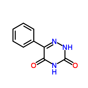 5-苯基-6-氮雜尿嘧啶結構式_23891-08-9結構式