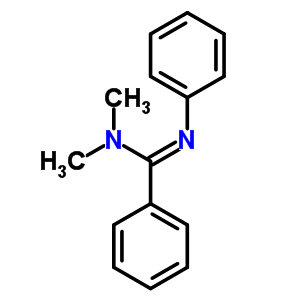 Benzenecarboximidamide,n,n-dimethyl-n-phenyl-Structure,2397-36-6Structure Benzenecarboximidamide,n,n-dimethyl-n-phenyl- Structure,2397-36-6Structure