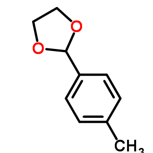 1,3-Dioxolane,2-(4-methylphenyl)-(9ci)Structure,2403-51-2Structure 1,3-Dioxolane,2-(4-methylphenyl)-(9ci) Structure,2403-51-2Structure